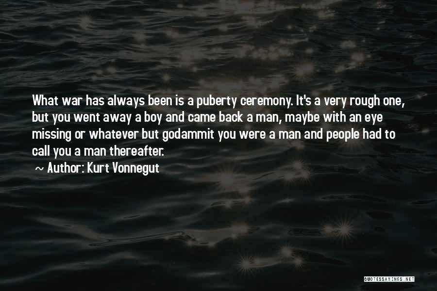 Missing What You Had Quotes By Kurt Vonnegut