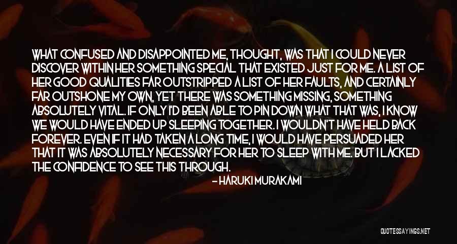 Missing You Can't Sleep Quotes By Haruki Murakami