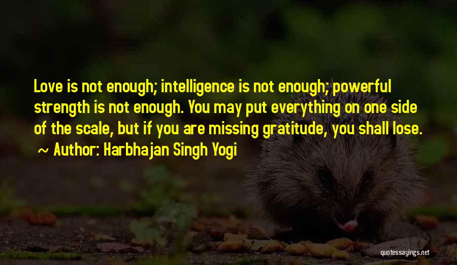 Missing You Is Not Enough Quotes By Harbhajan Singh Yogi