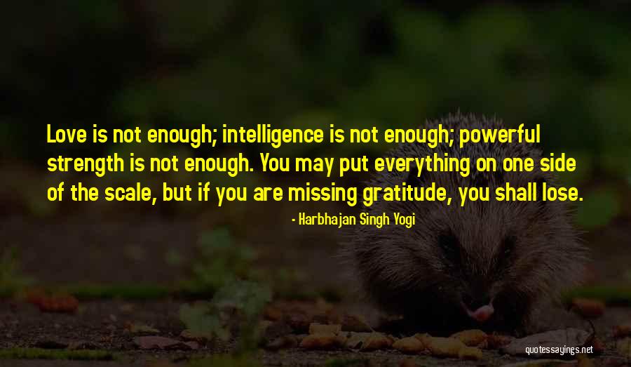 Missing You Is Not Enough Quotes By Harbhajan Singh Yogi