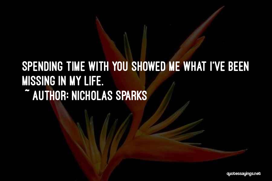 Missing You My Love Quotes By Nicholas Sparks