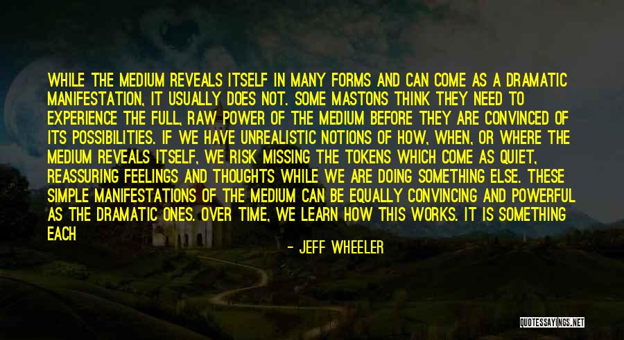 Missing You Thoughts Quotes By Jeff Wheeler