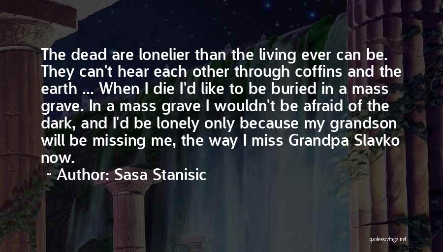 Missing Your Grandson Quotes By Sasa Stanisic