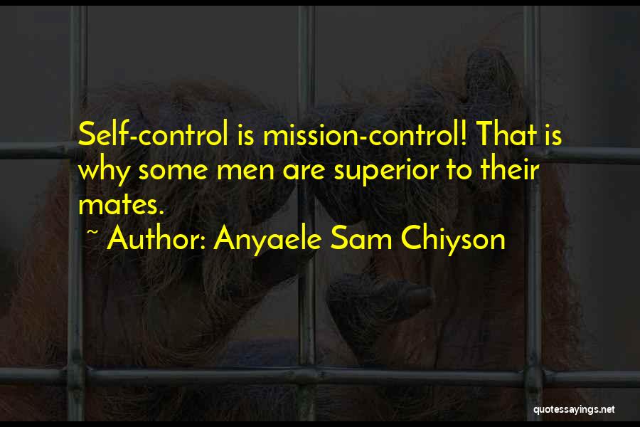 Mission Control Quotes By Anyaele Sam Chiyson