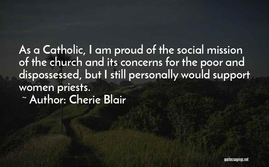 Mission Of The Church Quotes By Cherie Blair