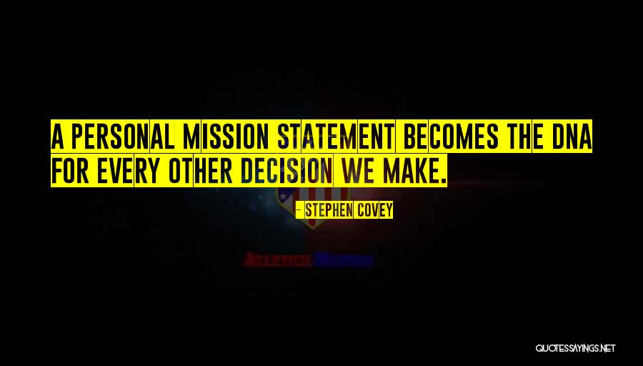 Mission Statement Quotes By Stephen Covey