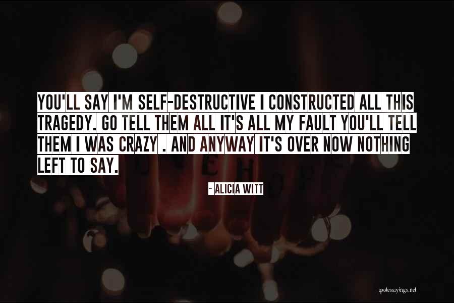 Mission Therapeutics Quotes By Alicia Witt Mission Therapeutics Quotes By Alicia Witt
