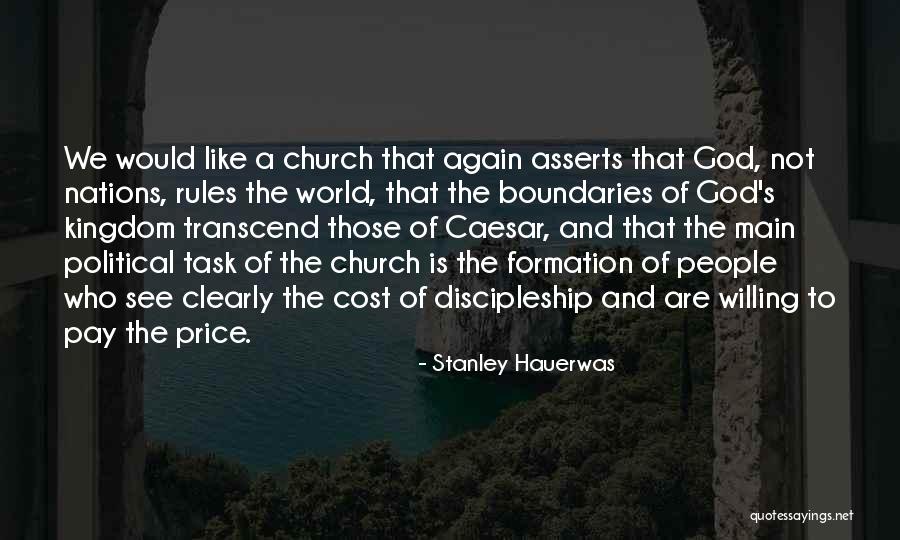 Missional Church Quotes By Stanley Hauerwas