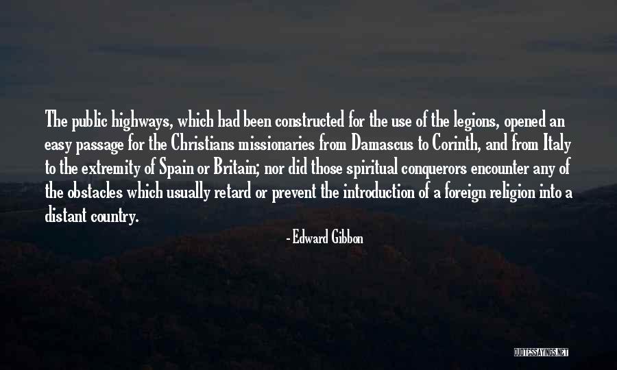 Missionaries Quotes By Edward Gibbon