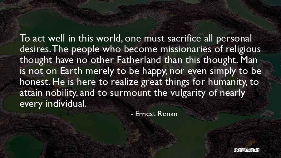 Missionaries Quotes By Ernest Renan