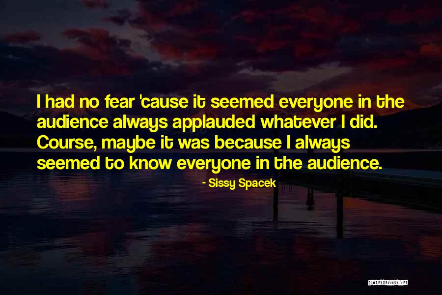 Missionary Homecoming Quotes By Sissy Spacek Missionary Homecoming Quotes By Sissy Spacek