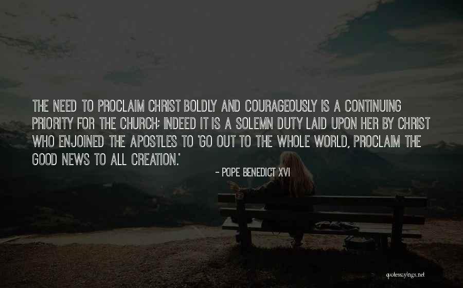 Missioneren Quotes By Pope Benedict XVI Missioneren Quotes By Pope Benedict XVI