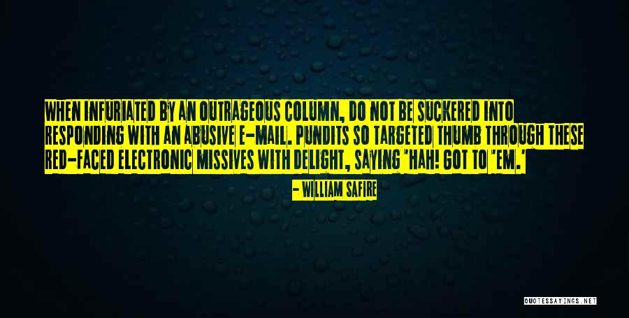 Missives Quotes By William Safire Missives Quotes By William Safire