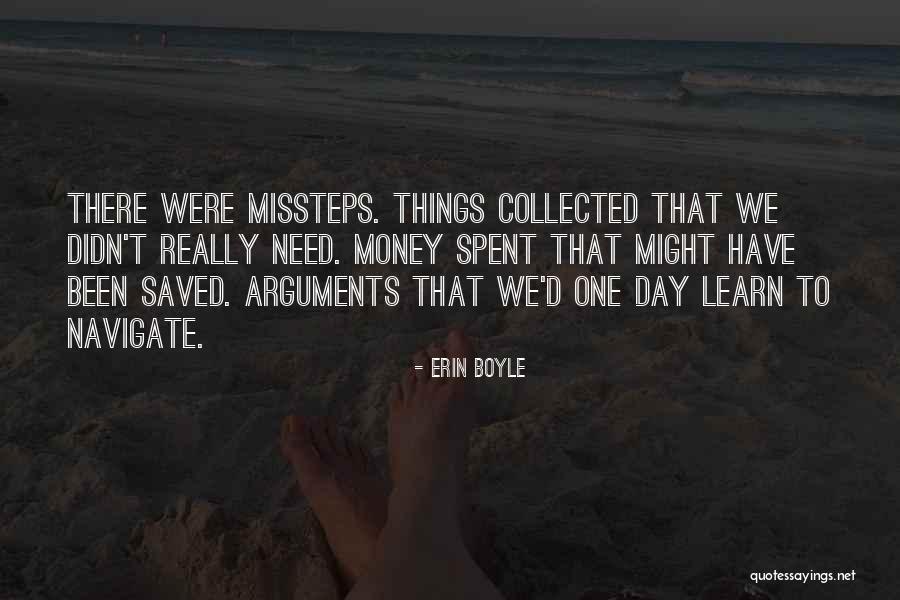 Misstep Quotes By Erin Boyle