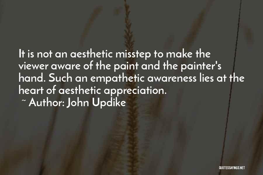Misstep Quotes By John Updike