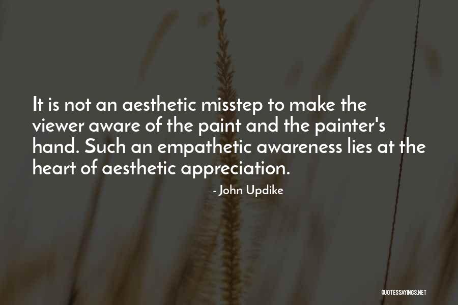 Misstep Quotes By John Updike