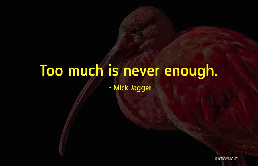 Missum Quotes By Mick Jagger