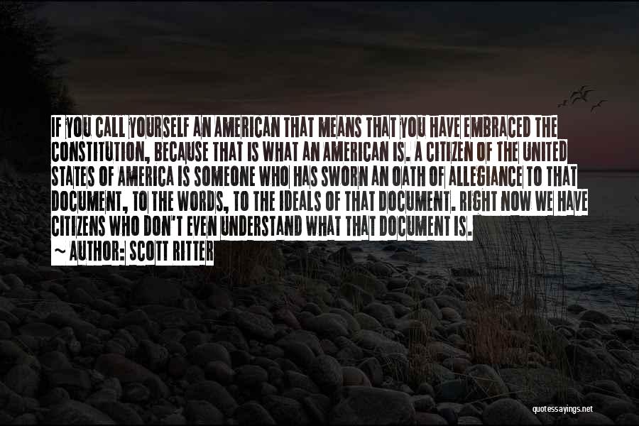 Missuma Quotes By Scott Ritter