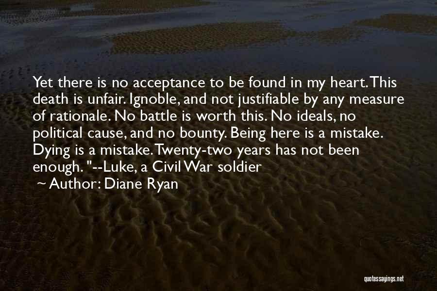 Mistake Acceptance Quotes By Diane Ryan