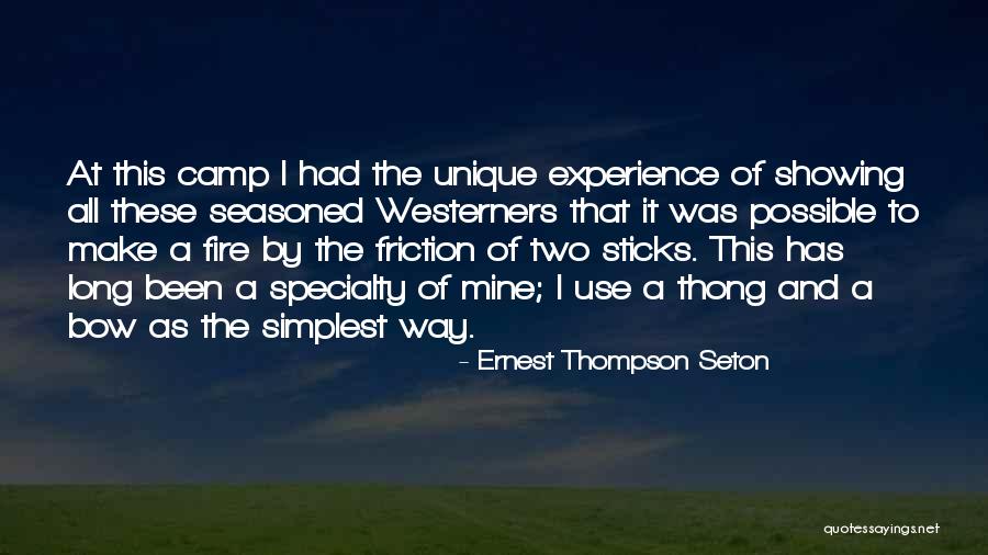 Mistake Status Quotes By Ernest Thompson Seton