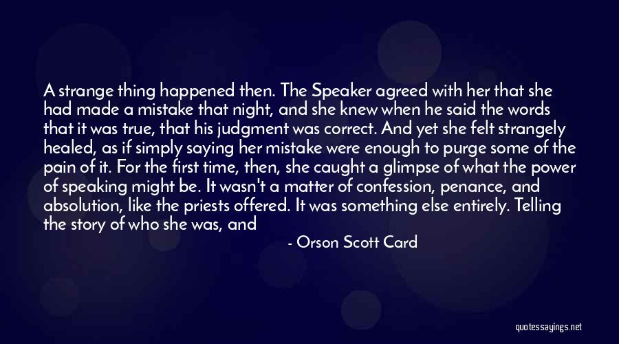 Mistake To Be Correct Quotes By Orson Scott Card Mistake To Be Correct Quotes By Orson Scott Card