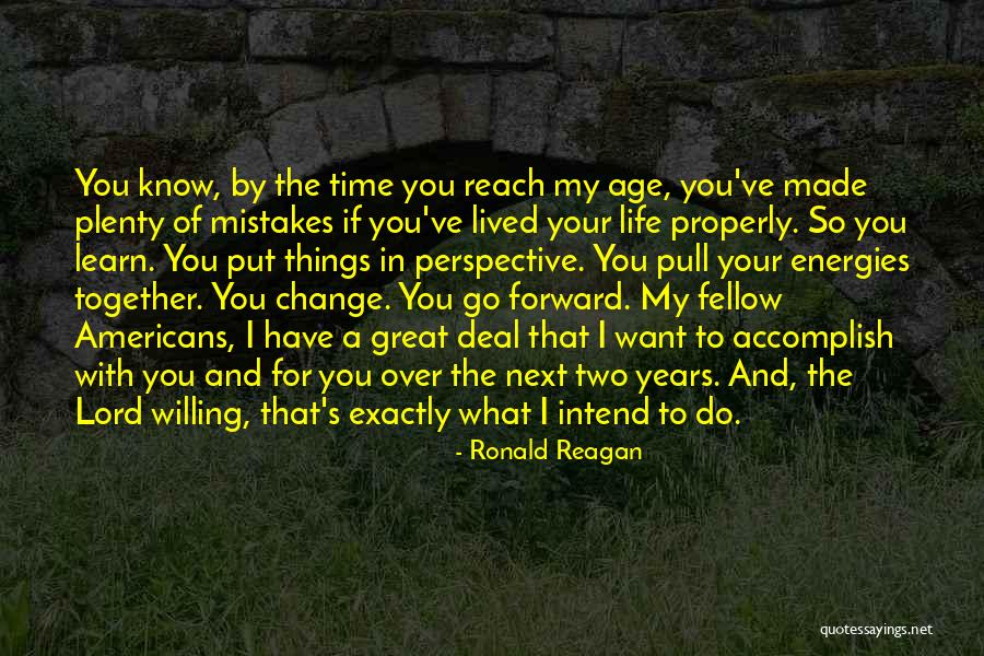 Mistakes And Change Quotes By Ronald Reagan Mistakes And Change Quotes By Ronald Reagan