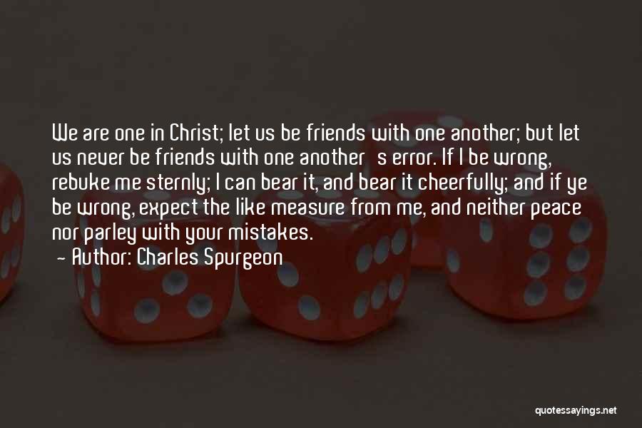 Mistakes And Errors Quotes By Charles Spurgeon