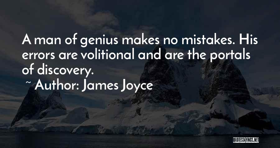 Mistakes And Errors Quotes By James Joyce