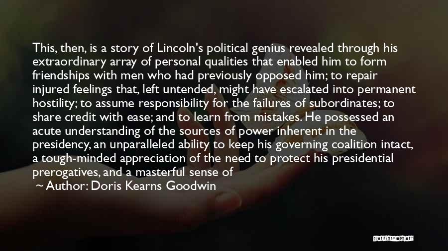 Mistakes And Failures Quotes By Doris Kearns Goodwin