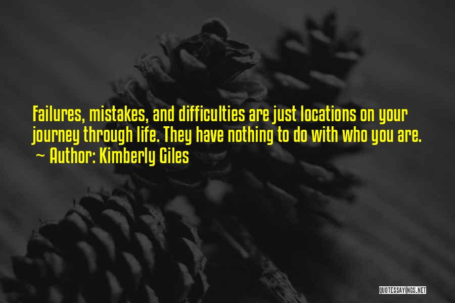 Mistakes And Failures Quotes By Kimberly Giles