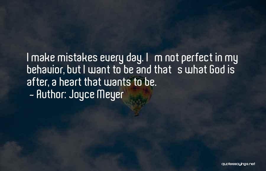 Mistakes And God Quotes By Joyce Meyer