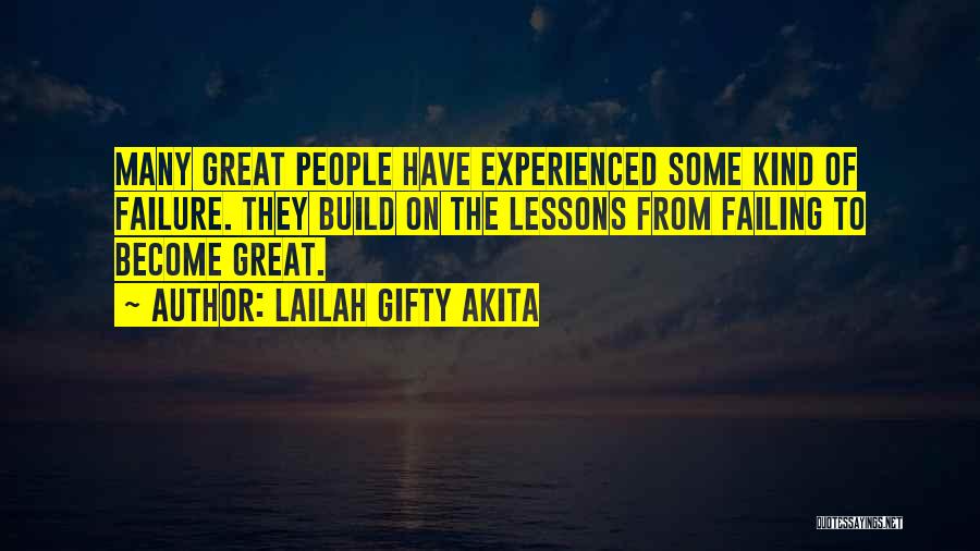 Mistakes And Learning Lessons Quotes By Lailah Gifty Akita