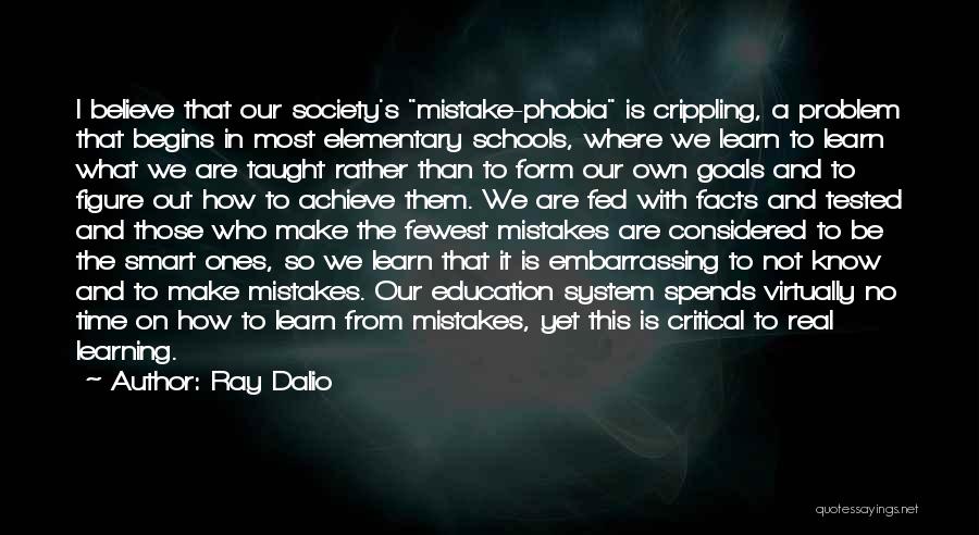 Mistakes And Learning Quotes By Ray Dalio