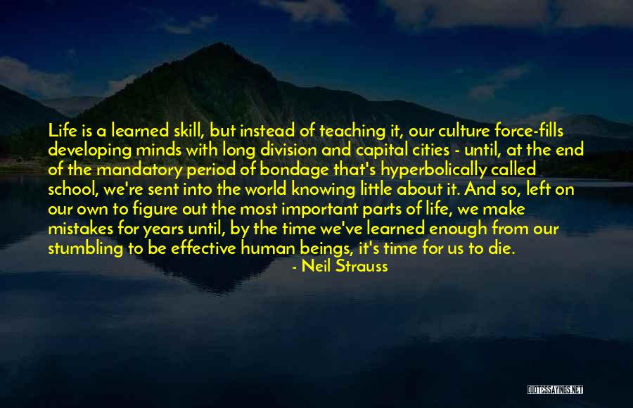 Mistakes And Lessons Learned Quotes By Neil Strauss Mistakes And Lessons Learned Quotes By Neil Strauss