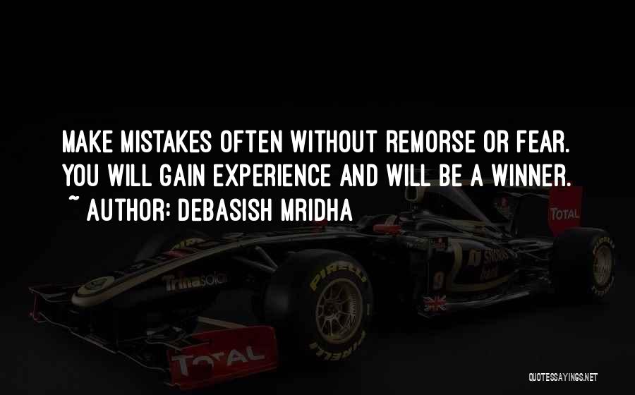 Mistakes And Love Quotes By Debasish Mridha