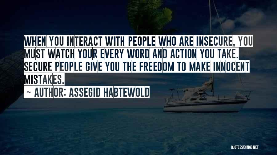 Mistakes And Success Quotes By Assegid Habtewold