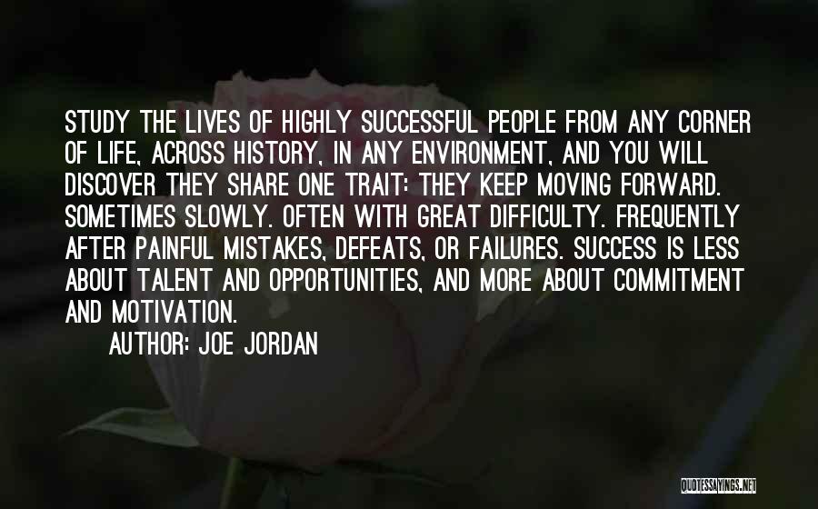 Mistakes And Success Quotes By Joe Jordan