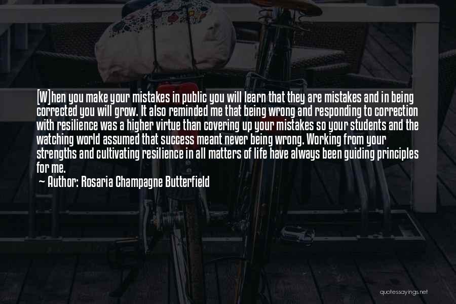 Mistakes And Success Quotes By Rosaria Champagne Butterfield