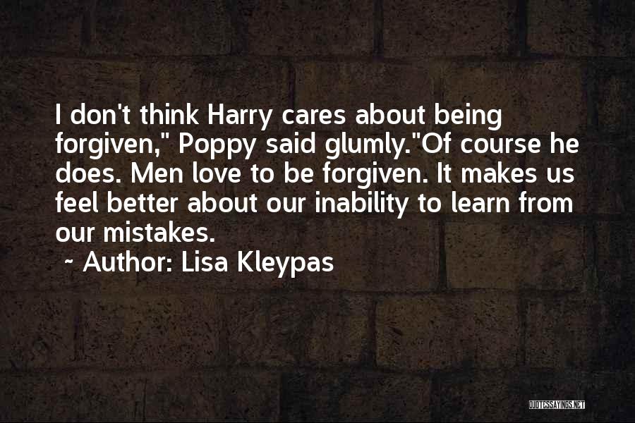 Mistakes Humor Quotes By Lisa Kleypas