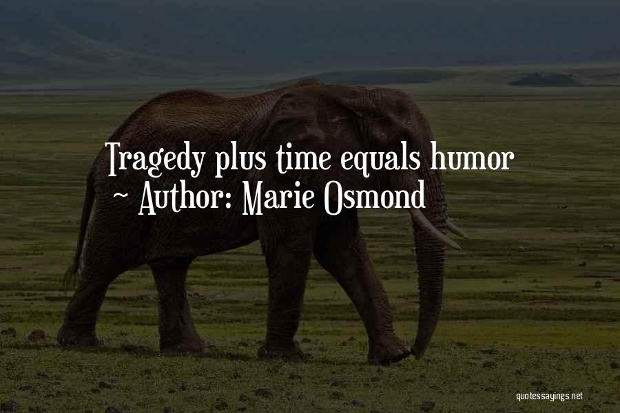 Mistakes Humor Quotes By Marie Osmond