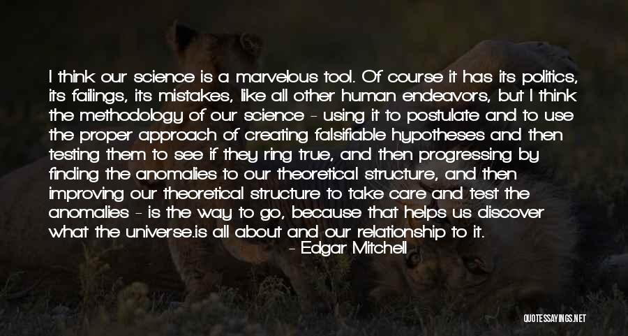 Mistakes In A Relationship Quotes By Edgar Mitchell