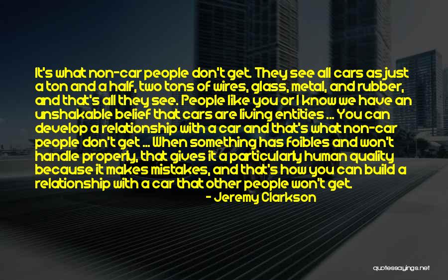 Mistakes In A Relationship Quotes By Jeremy Clarkson