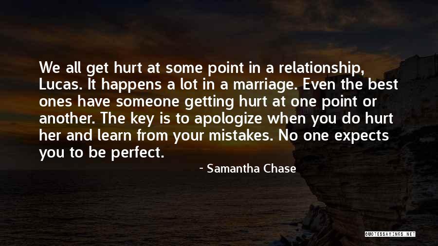 Mistakes In A Relationship Quotes By Samantha Chase