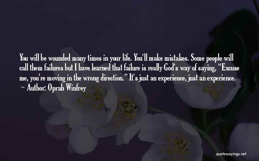 Mistakes In The Past And Moving On Quotes By Oprah Winfrey