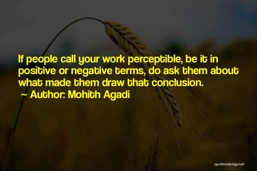 Mistakes In Work Quotes By Mohith Agadi