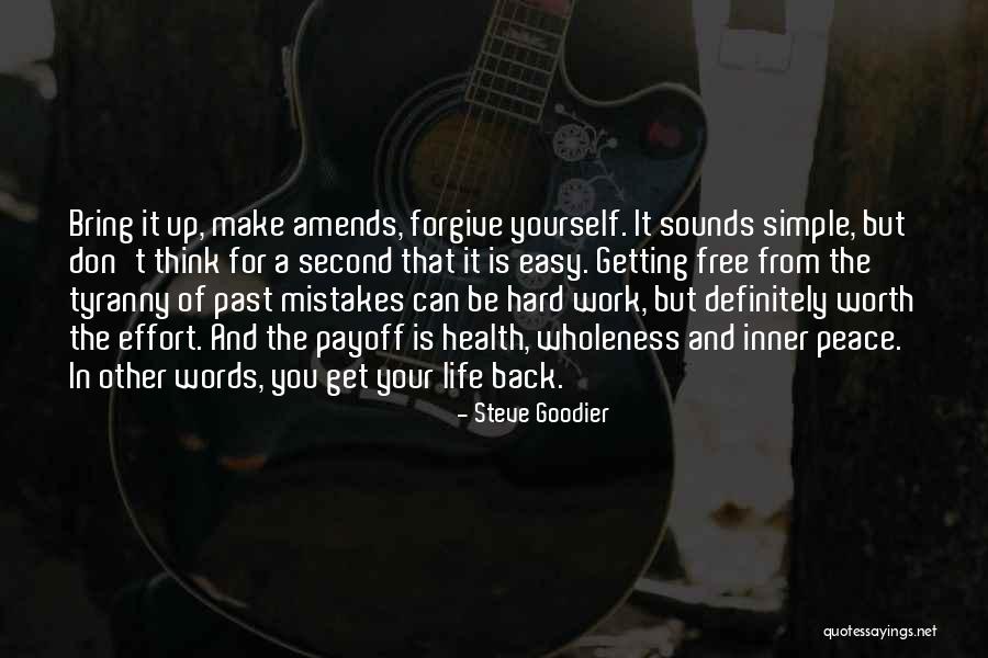 Mistakes In Work Quotes By Steve Goodier