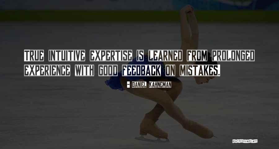 Mistakes Learned Quotes By Daniel Kahneman Mistakes Learned Quotes By Daniel Kahneman