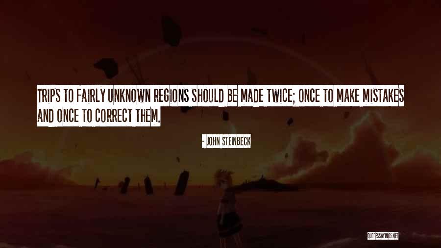 Mistakes Made Twice Quotes By John Steinbeck