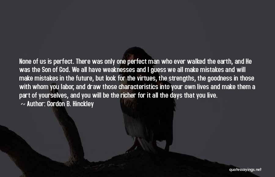 Mistakes Make You Perfect Quotes By Gordon B. Hinckley