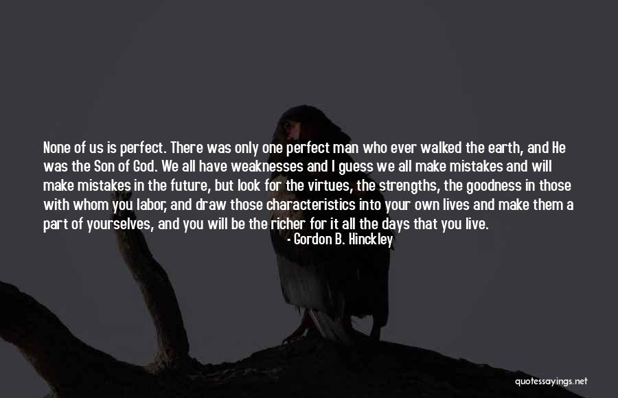 Mistakes Make You Perfect Quotes By Gordon B. Hinckley